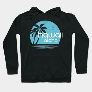 Hawaii sunset  design, print, typography Hoodie